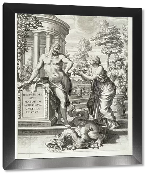 Hercules honoured by the Hesperides