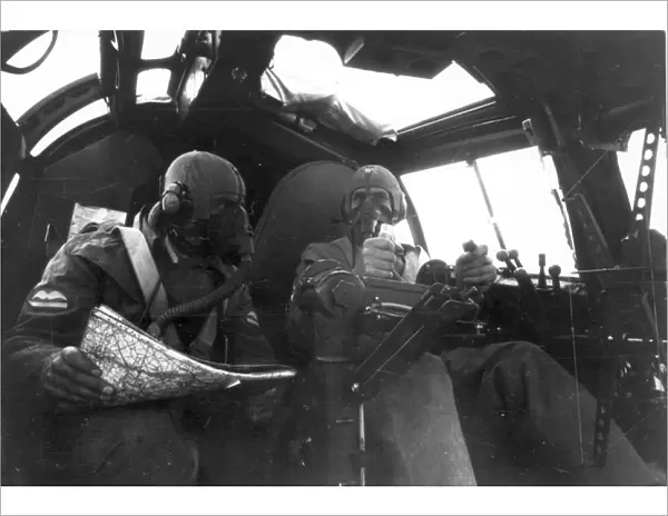 The pilots of a Heinkel He111