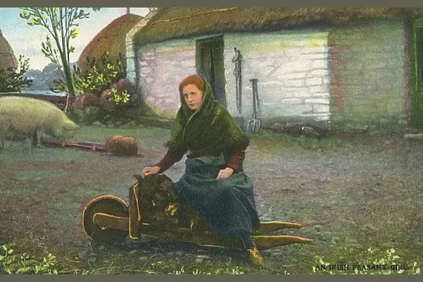 An Irish peasant girl