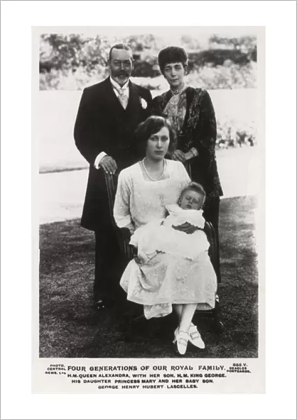 Four Generations of British Royalty