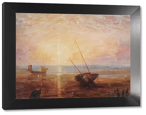 Sunset, in the style of Turner