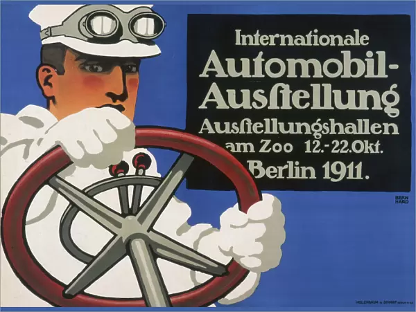 Berlin Motor Race Poster