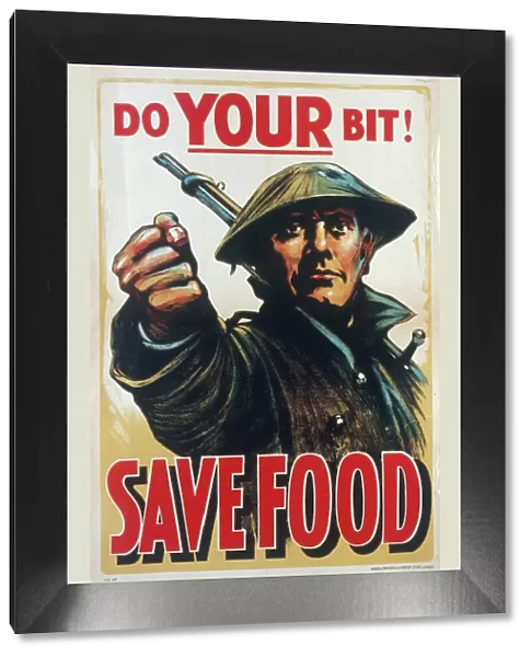 Save Food Poster  /  Wwi