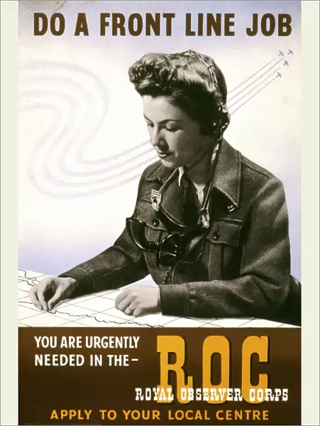 World War Two recruitment poster