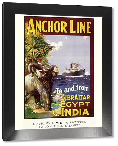 Anchor Line Poster