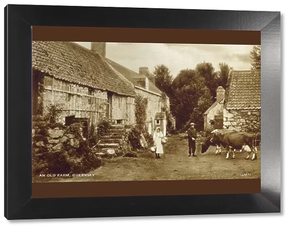 An Old Farm, Guernsey, Channel Islands