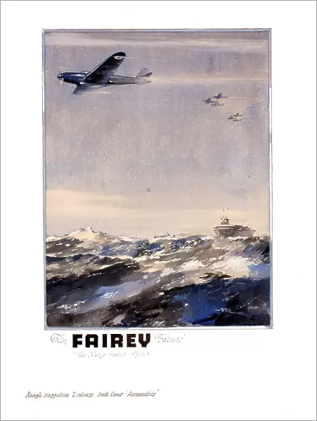 WW2 poster, The Fairey Fulmer