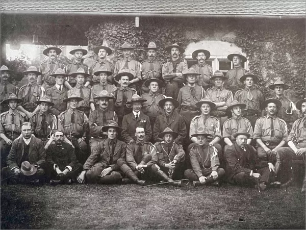 Baden Powell with Transvaal Boy Scouts Association