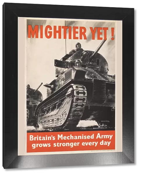 WW2 Poster -- Mightier Yet