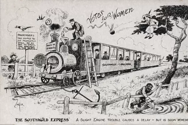 Suffragette Southwold Express Bomb