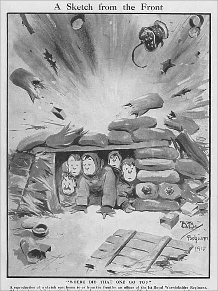 Where Did That One Go To? by Bruce Bairnsfather