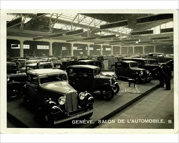 Austin 10 & 7 Vintage Cars at Motor Show, Geneve, Switzerla