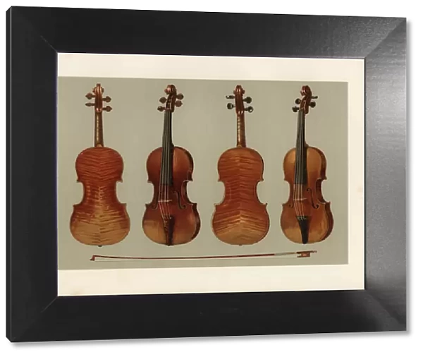 Alard and Guarnerius del Gesu violins by Stradivarius