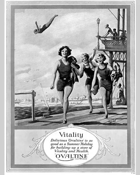 Advert for Ovaltine, 1927