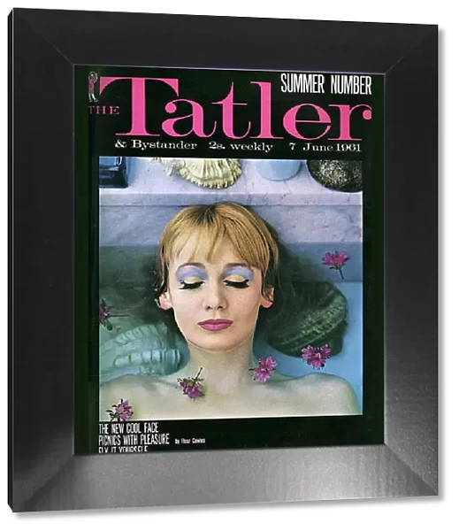 Tatler front cover- Helena Rubinstein make-up