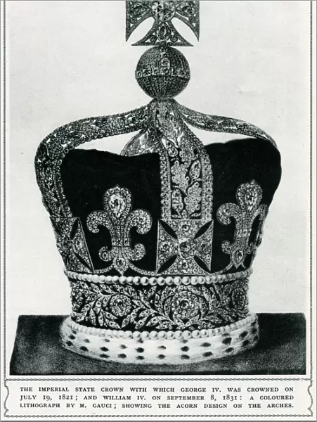 Imperial State Crown that George IV, was crowned 1821