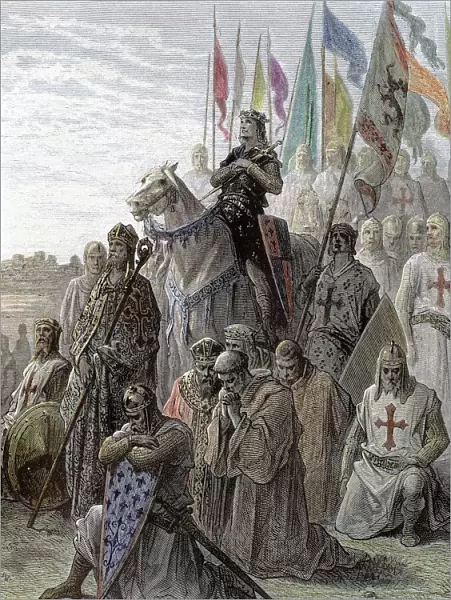Richard I of England, known as Richard the Lionheart (1157-1