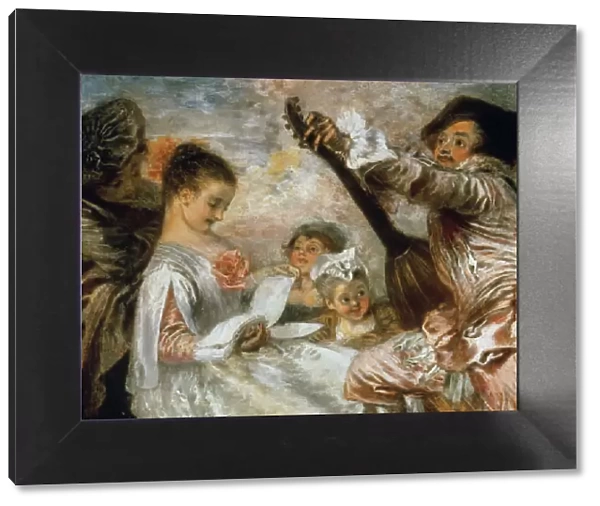 Jean-Antoine Watteau, The Music Lesson