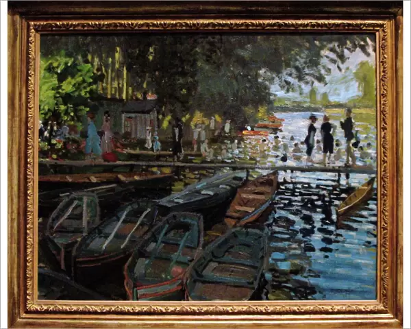 Claude Monet (1840-1926). Bathers at La Grenouillere (1869)