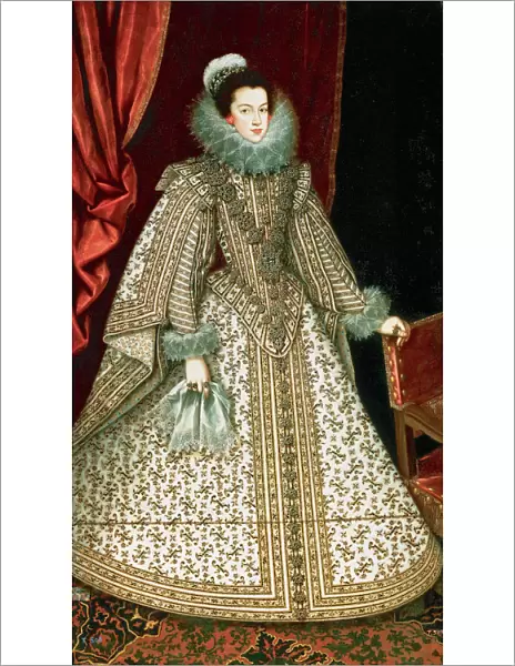 Elisabeth of France (1602-1644). Queen consort of Spain
