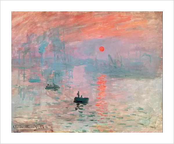 Claude Monet (1840 1926). Impression, Sunrise (Impression