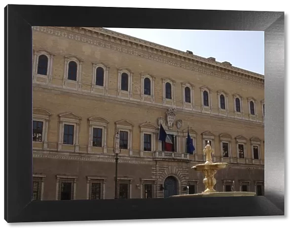 Italy. Rome. Palazzo Farnese