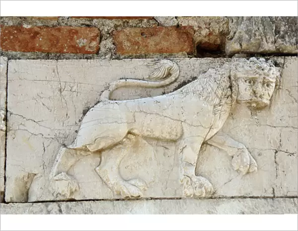 Relief with a lion. Mesopotam. Albania