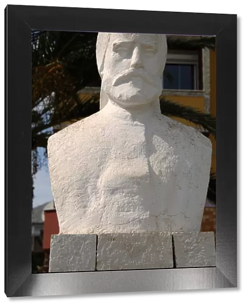 Hasan Hoxha Tasini (1812-1881). Bust. Saranda. Republic of A