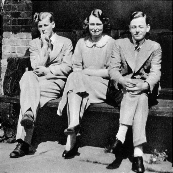 Prince Philip at Lynden Manor with his cousins