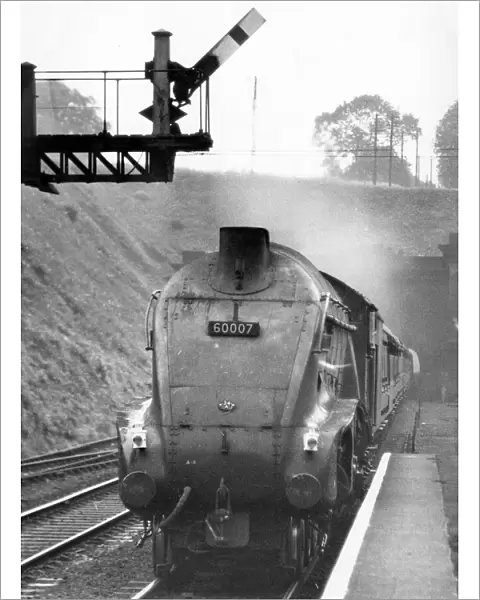 Steam locomotive Sir Nigel Gresley, Welwyn Garden City
