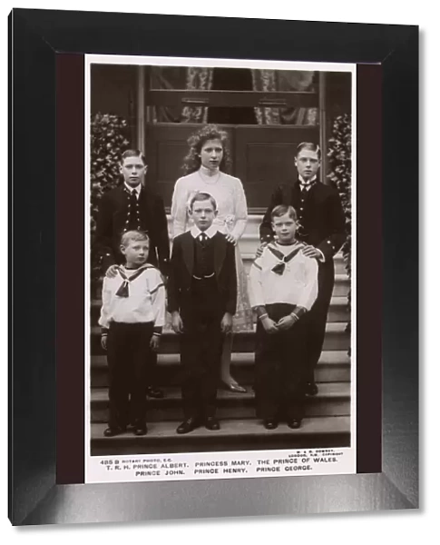The Children of King George V and Queen Mary in 1912