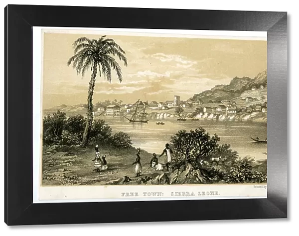 View of Freetown, Sierra Leone, West Africa