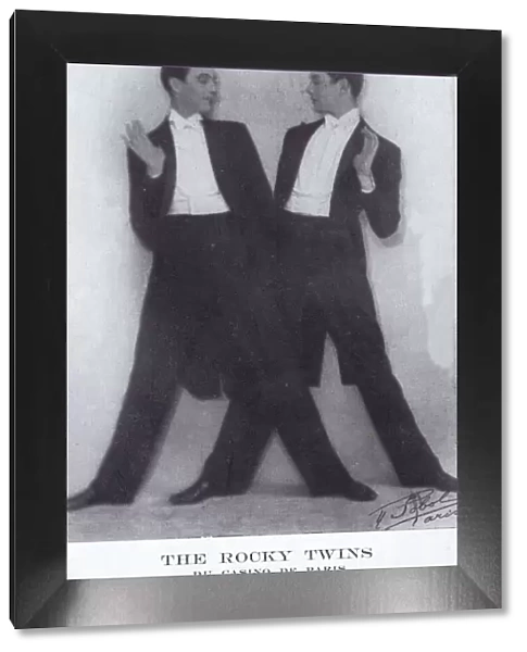 The Rocky Twins from the Casino de Paris, late 1920s