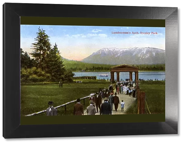 Vancouver, Canada - Stanley Park - Lumbermans Arch