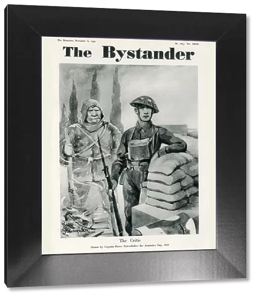 Bystander cover - Bruce Bairnsfather, Armistice Day