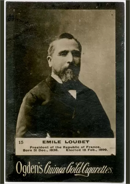 Emile Loubet, French Prime Minister and later President