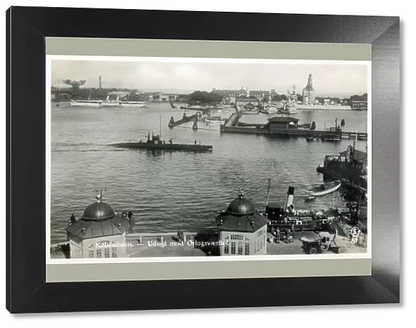 Copenhagen, Denmark - View of the Naval Dockyard