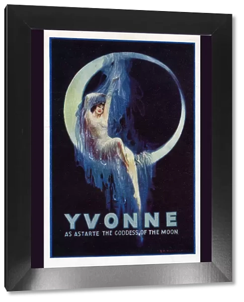 Yvonne as Astarte, the Goddess of the Moon, Dalys Theatre