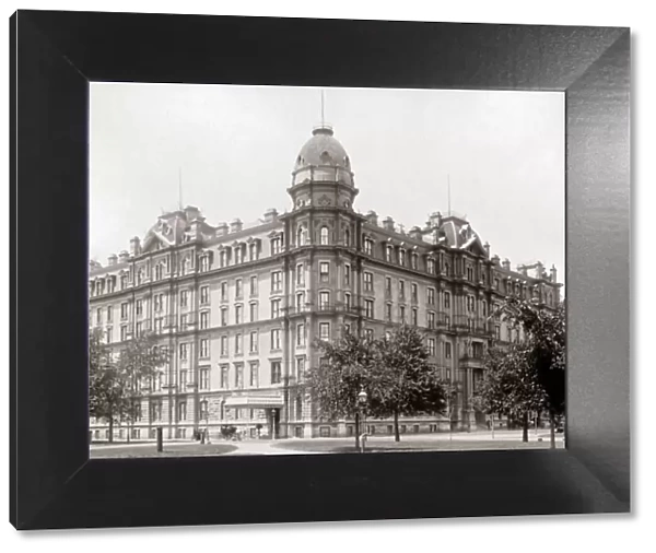 Windsor Hotel, Montreal, Canada, circa 1880s. Date: circa 1880s