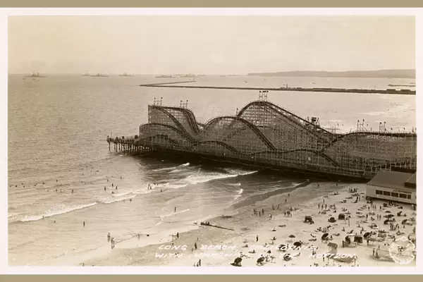Long Beach, California, USA - The Pike Amusement Park