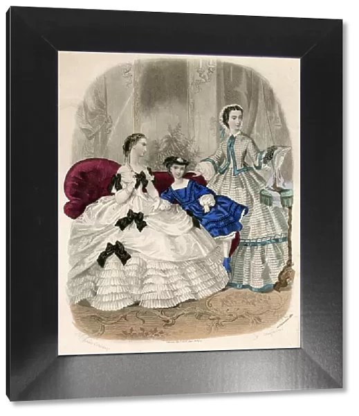 French fashions for December 1860
