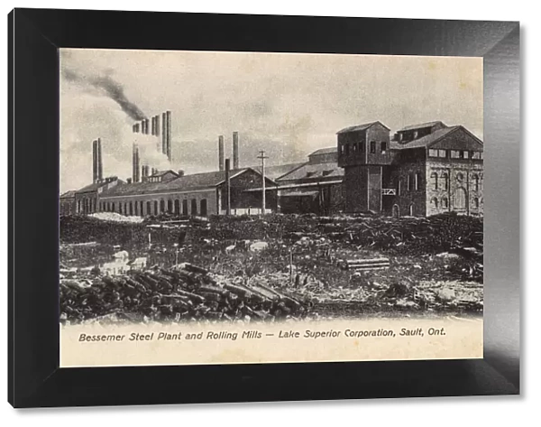 Bessemer steel plant, Sault Sainte Marie, Ontario, Canada