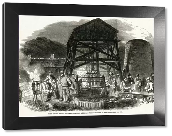 Colliery explosion, Duffryn pit 1852