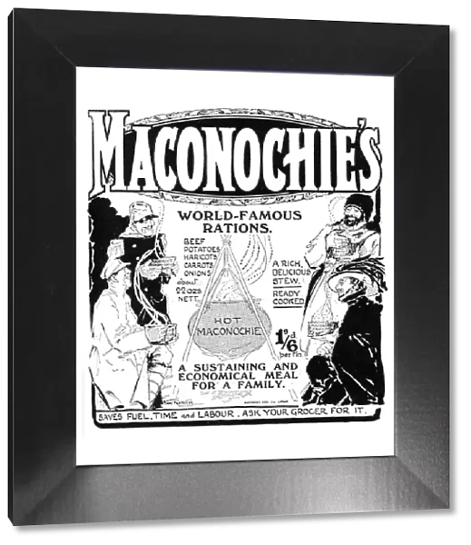 Maconochie s, WW1 advertisement