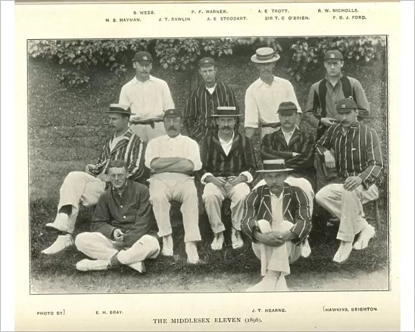 Middlesex Cricket Team, 1898