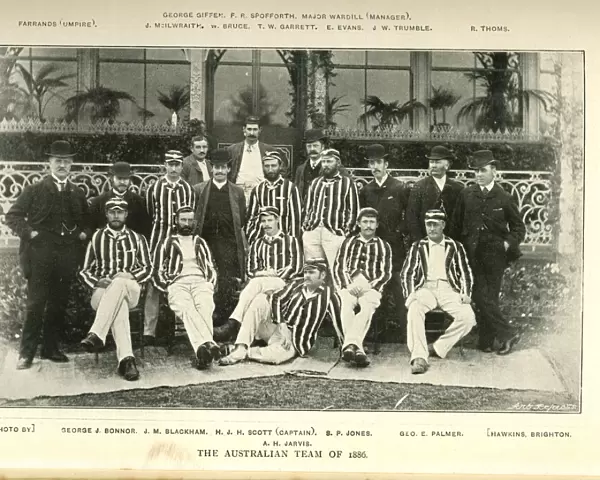 The Australian Cricket Team 1886
