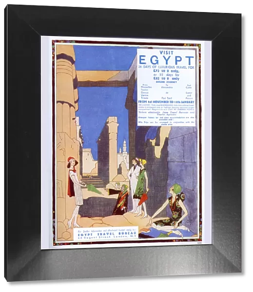 Visit Egypt advertisement by Gladys Peto