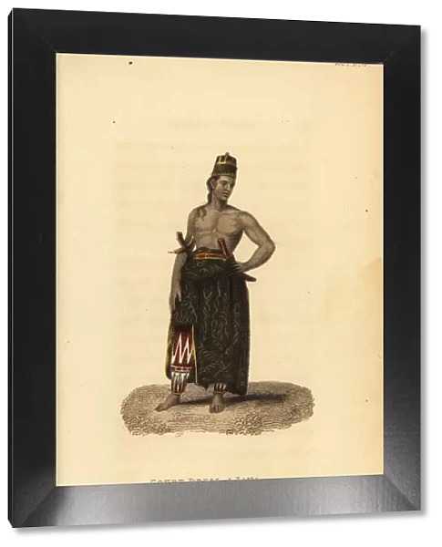 Court dress of Java, Indonesia
