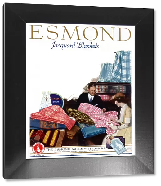 Advert, Esmond Jacquard Blankets