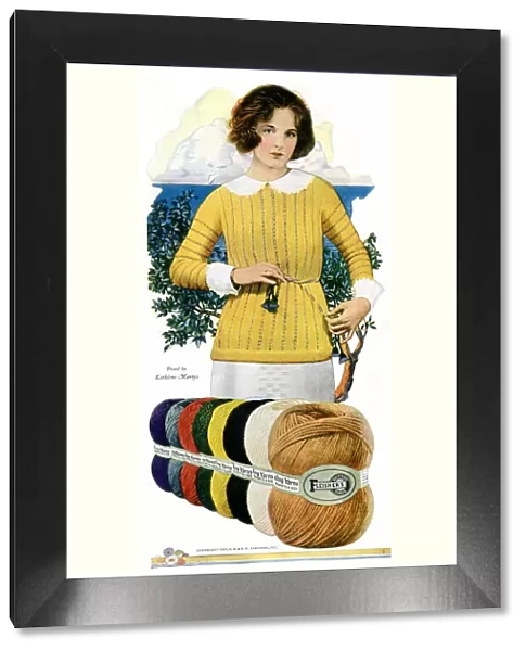 Advert, Fleisher Knitting Wool